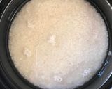 A picture of step 3 of Kuri-Gohan（Chestnut rice）.