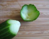 A picture of step 3 of Decorative Cucumber.