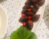 A picture of step 13 of Lebanese Fried Kibbeh.