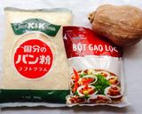 Hình bước làm 1 của món Bánh bí đỏ