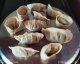 A picture of step 7 of Restaurant style Chicken Momos.