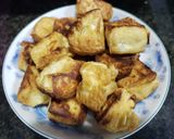 Hình bước làm 1 của món Đậu hũ chiên nước mắm