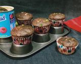 A picture of step 6 of Strawberry chocolate muffins.
