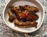 Hình bước làm 4 của món Mực Ram Sốt Me Cay
