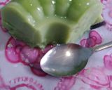 Foto langkah ke 3 dari resep Puding chocolatos macha latte.