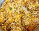 A picture of step 6 of Chicken Biryani 😋😋.