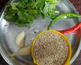 A picture of step 1 of Sesame Seeds Chutney.
