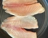 A picture of step 1 of Simple Air Fryer Tilapia Fillet.