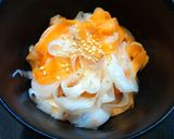 A picture of step 4 of Daikon & Carrot Namasu.