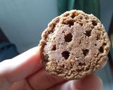 Foto langkah ke 11 dari resep Chocolate and Peanut butter cookies (takaran sendok, no oven).