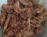 Serundeng Daging Sapi (Dendeng Ragi) langkah memasak 5 foto