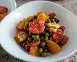 Foto del paso 7 de la receta: CHORIZO Español y Durazno🍑a la🍜Oriental...!