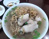Hình bước làm 3 của món Canh hoa chuối móng giò