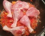 A picture of step 5 of Pap and chicken stew.