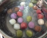 五彩糯米豆腐湯圓的食譜步驟6照片