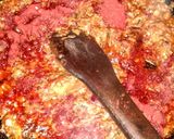 A picture of step 1 of Aurora solar spiced aubergine baked with desi baked chips.