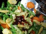 Cah Sayuran (Buncis Bunga kol Wortel Baby Corn)