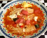 Foto langkah ke 4 dari resep Jamur Enoki Masak Pedas.