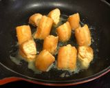Foto del paso 5 de la receta: Torrijas donut en sopa láctea de jengibre