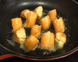 Foto del paso 5 de la receta: Torrijas donut en sopa láctea de jengibre