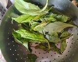 A picture of step 2 of Masaledar Spinach and chole Curry.