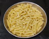A picture of step 1 of Masala Pasta. /Indian Style Pasta.
