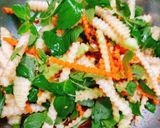 Hình bước làm 3 của món Gỏi ổi khô mực