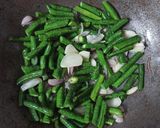 Foto langkah ke 3 dari resep Tumis Tempe Kacang Panjang.