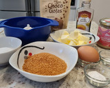 Foto del paso 1 de la receta: Galletas de crema de cacahuete y chocolate