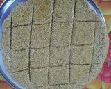 A picture of step 6 of Till Chikki.