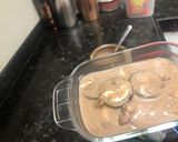 A picture of step 5 of Chocolate Biscuit Pudding.