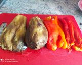 Foto del paso 1 de la receta Escalibada con aguacates