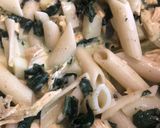 Foto del paso 6 de la receta: Pollo y pasta en salsa de espinaca