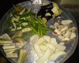 A picture of step 11 of Shukto.
