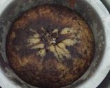 A picture of step 16 of Chocolate vanilla marbal cake.