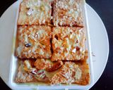 A picture of step 5 of New instant custard Malai cake for Holi festival.