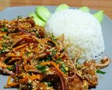 รูปขั้นตอนการทำที่ 3 ของ ยำหมูแซ่บบบบ(ง่ายๆฉบับเด็กหอ)