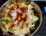 A picture of step 2 of Sour orange pickle (limbu lonche).