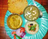 A picture of step 6 of Sakkarai Pongal.
