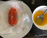 Hình bước làm 2 của món Cá hồi sốt cam + canh khoai mỡ