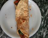 A picture of step 5 of Black chanacutlat  roll.