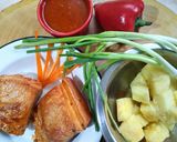 Foto del paso 1 de la receta: Cerdo con piña con aderezo de ají panca 👍🇵🇪