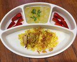 รูปขั้นตอนการทำที่ 5 ของ ข้าวหมกไก่ สำหรับเด็ก blw