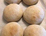 A picture of step 6 of Arabic Rolls with Sourdough Starter Discard.