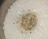 A picture of step 3 of Halwa Poori.