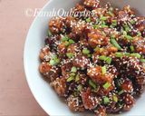 A picture of step 9 of Chicken with Sesame Sauce.