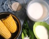 Foto langkah ke 1 dari resep Bubur Jagung Manis.