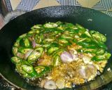 Foto langkah ke 2 dari resep Tumis Ikan Asin Peda Cabe Hijau.
