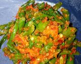 Foto langkah ke 5 dari resep Kacang panjang sambel kacang.