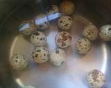 Foto del paso 1 de la receta: Huevos de codorniz a la villeroi